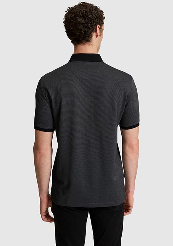 PİERRE CARDİN - Erkek Yeşil Polo Yaka T-Shirt