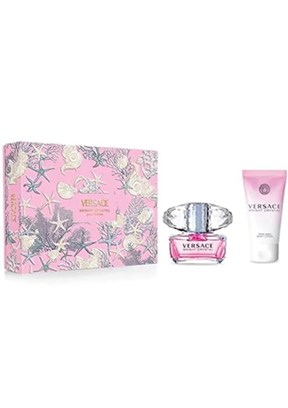 VERSACE - Bright Crystal EDT 90 ml Kadın Parfüm Seti