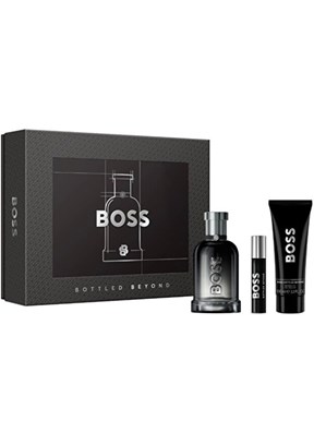 HUGO BOSS - Bottled Beyond Edp 100 Ml + Shower Gel 100 Ml + Edp 10 Ml Erkek Parfüm Seti