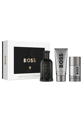 HUGO BOSS - Bottled Parfum 100 ml+Shower Gel 100 ml+Deostick 75 ml Erkek Parfüm Seti