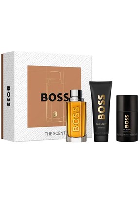 HUGO BOSS - The Scent For Him EDT 100 ml + Shower Gel 100 ml + Deostick 75 ml Erkek Parfüm Seti