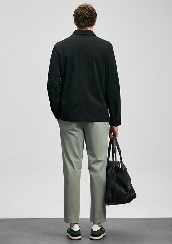 LUFİAN Remy - 111190369 Erkek Gri Normal Bel Pantolon