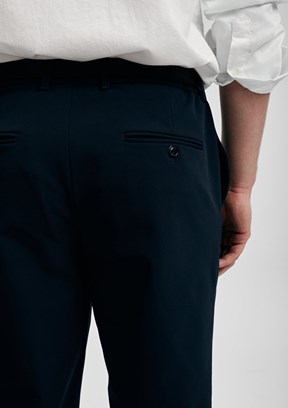 LUFİAN Remy - 111190369 Erkek Lacivert Normal Bel Pantolon
