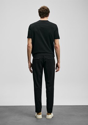 LUFİAN Surge - 111020317 Erkek Siyah Baskılı T-Shirt