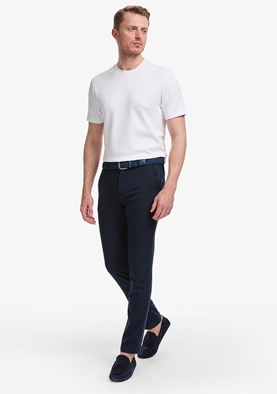 PİERRE CARDİN - Erkek Lacivert Slim Pantolon