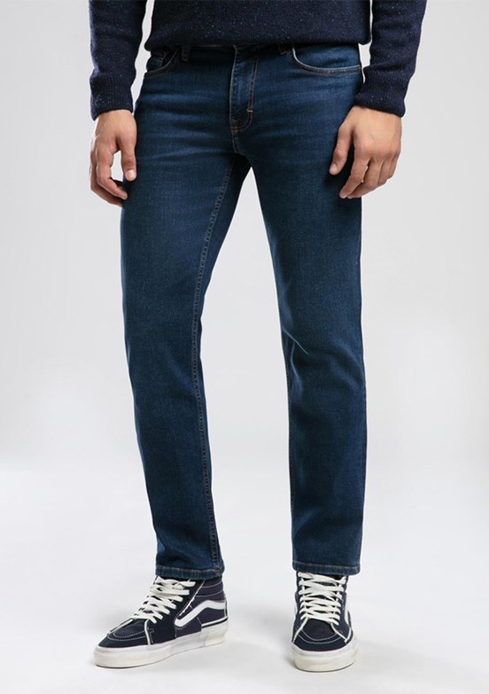 LEE COOPER Jagger - 252 LCM 121081 Erkek Mavi Normal Bel Jean Pantolon