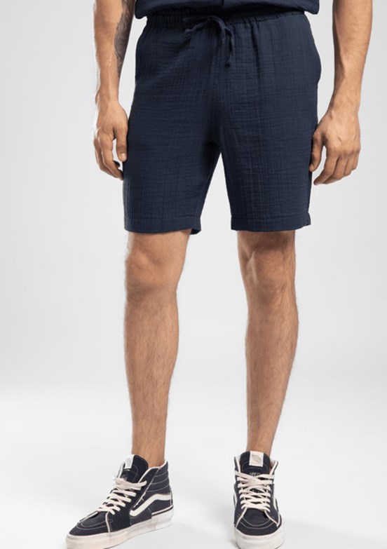 LEE COOPER Bosea - 262 LCM 221017 Erkek Lacivert Beli Lastikli Şort