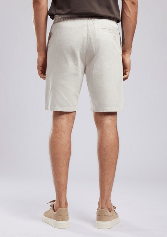 LEE COOPER Burf - 262 LCM 221011 Erkek Beyaz Beli Lastikli Şort