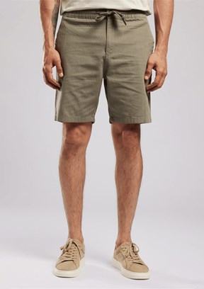 LEE COOPER Burf - 262 LCM 221011 Erkek Yeşil Beli Lastikli Şort