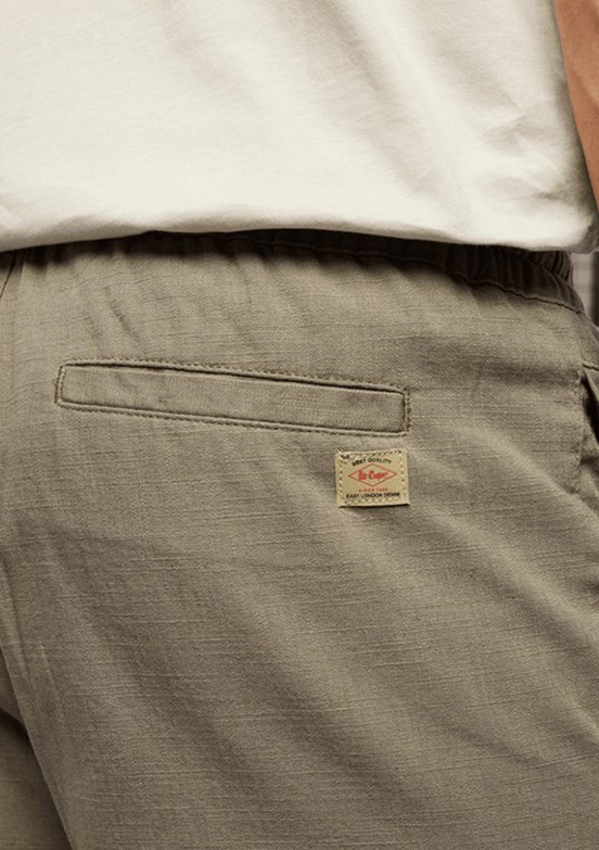 LEE COOPER Burf - 262 LCM 221011 Erkek Yeşil Beli Lastikli Şort