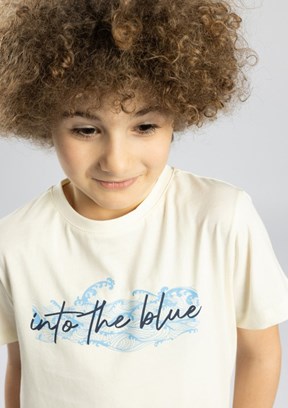 LEE COOPER Carde - 262 LCB 242011 Erkek Çocuk Beyaz O Yaka T-Shirt