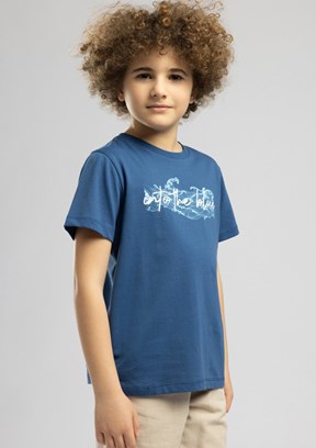 LEE COOPER Carde - 262 LCB 242011 Erkek Çocuk Lacivert O Yaka T-Shirt