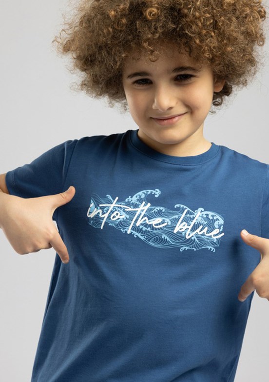 LEE COOPER Carde - 262 LCB 242011 Erkek Çocuk Lacivert O Yaka T-Shirt