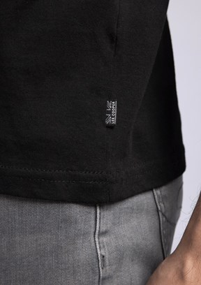LEE COOPER Jonat - 262 LCM 242002 Erkek Siyah V Yaka T-Shirt