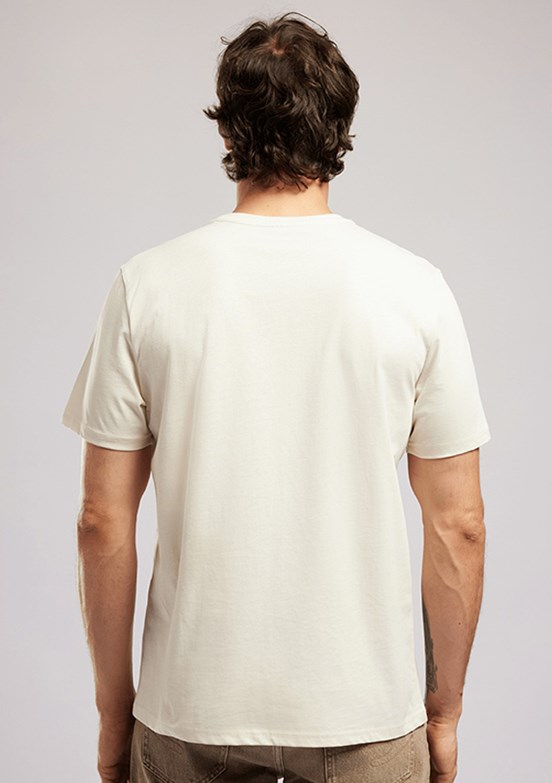 LEE COOPER Mattias - 262 LCM 242007 Erkek Bej O Yaka T-Shirt