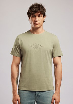LEE COOPER Mattias - 262 LCM 242007 Erkek Yeşil O Yaka T-Shirt