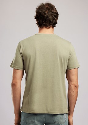 LEE COOPER Mattias - 262 LCM 242007 Erkek Yeşil O Yaka T-Shirt