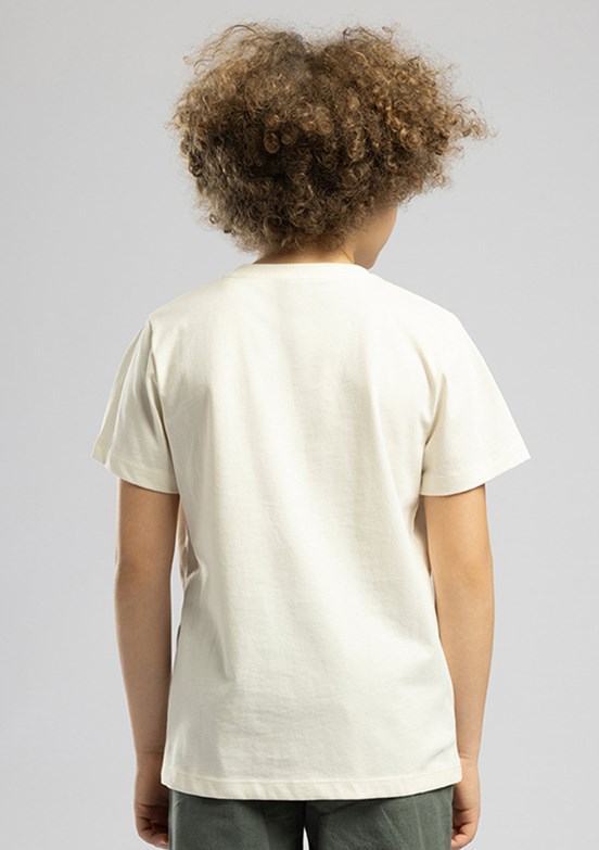 LEE COOPER Antique - 262 LCB 242002 Erkek Çocuk Beyaz O Yaka T-Shirt