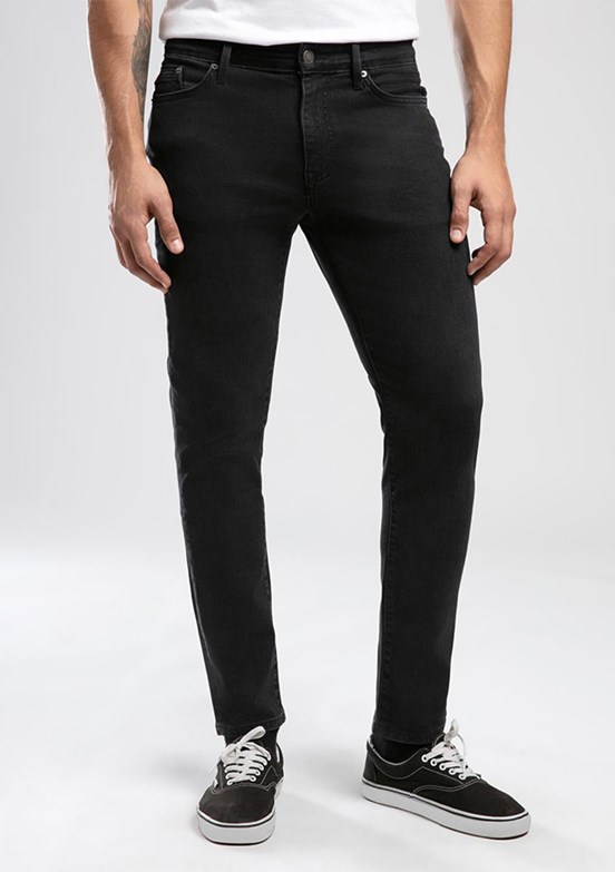 LEE COOPER Jack - 252 LCM 121086 Erkek Siyah Yüksek Bel Jean Pantolon