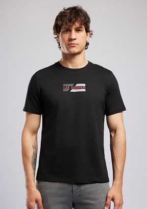 LEE COOPER Basil - 262 LCM 242035 Erkek Siyah O Yaka T-Shirt