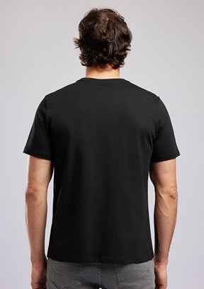 LEE COOPER Basil - 262 LCM 242035 Erkek Siyah O Yaka T-Shirt