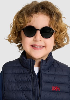 US POLO ASSN - Erkek Çocuk Lacivert Basic Yelek