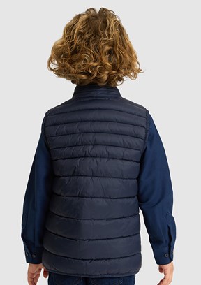 US POLO ASSN - Erkek Çocuk Lacivert Basic Yelek