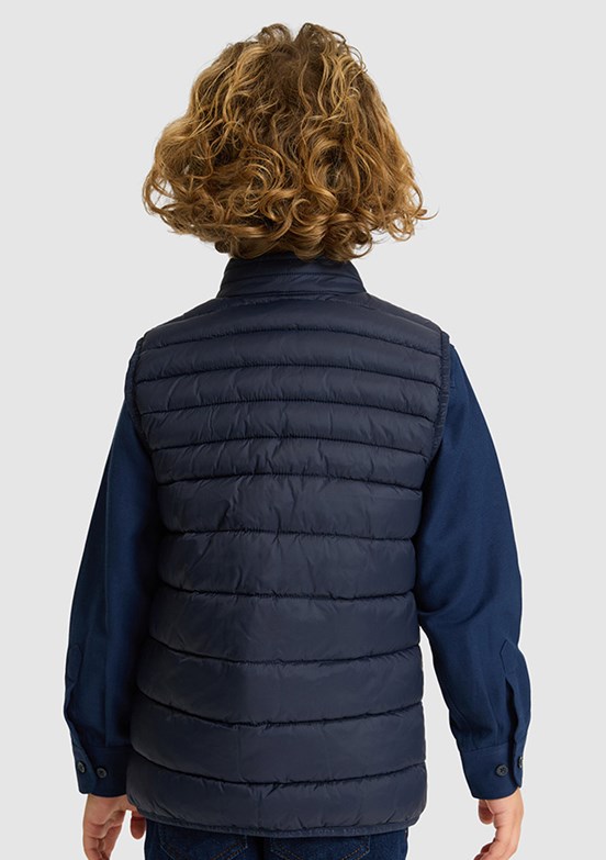 US POLO ASSN - Erkek Çocuk Lacivert Basic Yelek