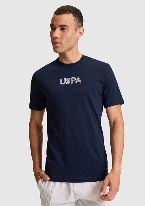 US POLO ASSN - Erkek Lacivert Kısa Kol T-Shirt