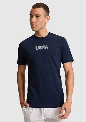 US POLO ASSN - Erkek Lacivert Kısa Kol T-Shirt
