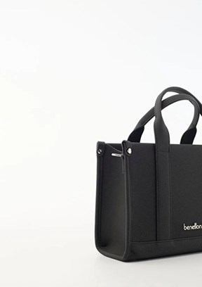 BENETTON - BNT_1834 Kadın Siyah Kadın Kol Çantası
