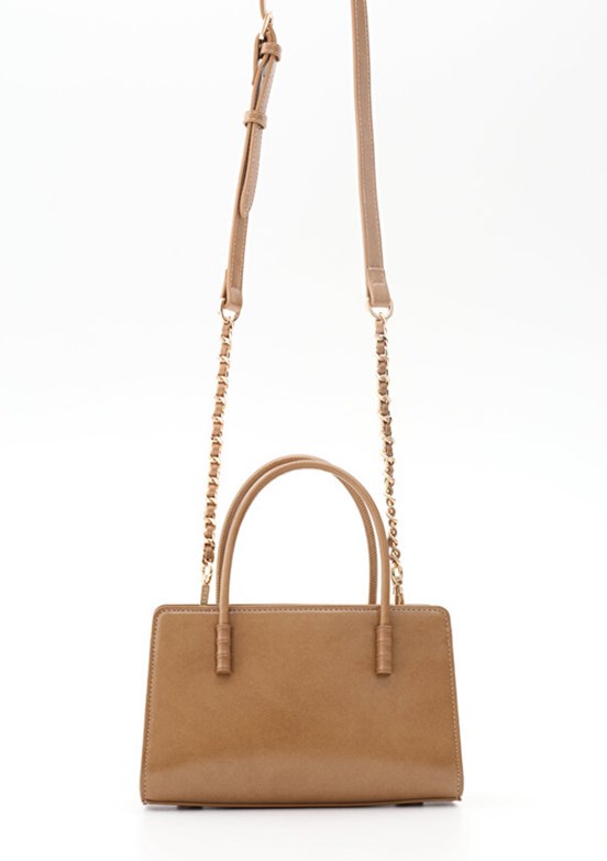 SİSLEY - SLY 393 Kadın Camel Kol Çantası