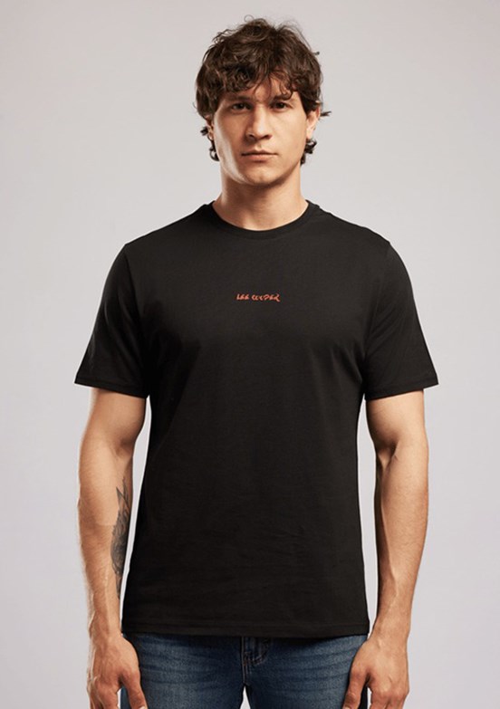 LEE COOPER Kwasi - 262 LCM 242037 Erkek Siyah O Yaka T-Shirt