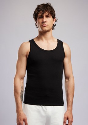 LEE COOPER Ray - 262 LCM 243005 Erkek Siyah Atlet T-Shirt