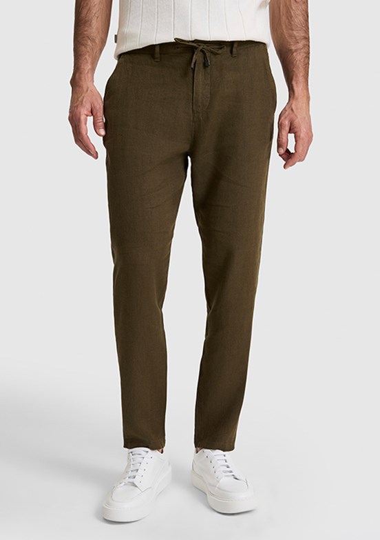 PİERRE CARDİN Erkek Yeşil Havuç Pantolon Pantolon