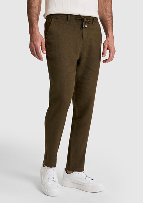 PİERRE CARDİN Erkek Yeşil Havuç Pantolon Pantolon