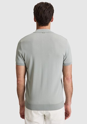 PİERRE CARDİN Erkek Yeşil Polo Yaka Kazak