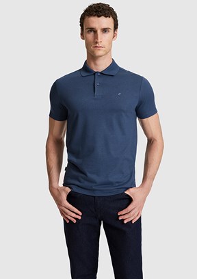 PİERRE CARDİN - Erkek Lacivert Polo Yaka T-Shirt
