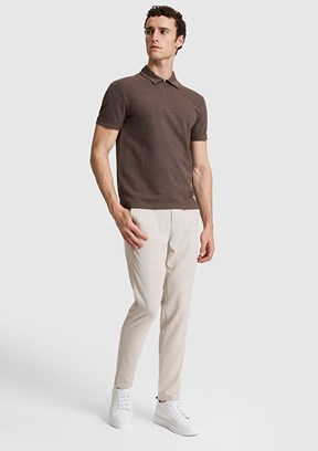 PİERRE CARDİN - Erkek Bej Slim Pantolon