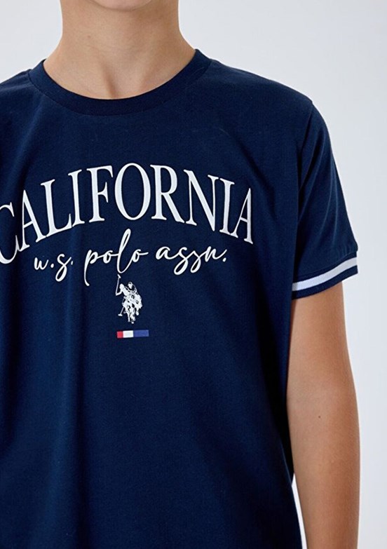 US POLO ASSN - Erkek Çocuk Lacivert Şortlu İkili Takım