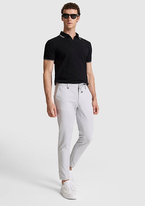 PİERRE CARDİN - Erkek Bej Regular Pantolon
