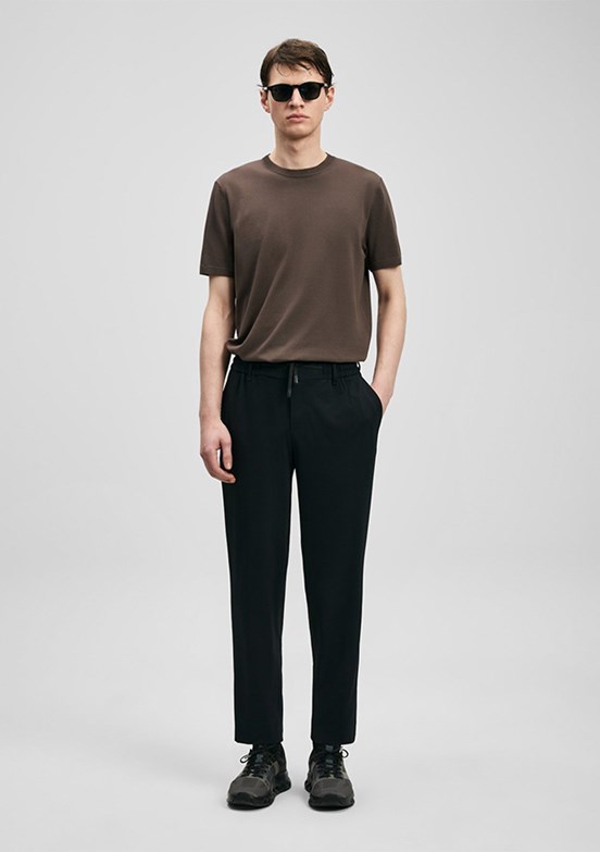 LUFİAN Evric - 111190361 Erkek Siyah Chino Pantolon