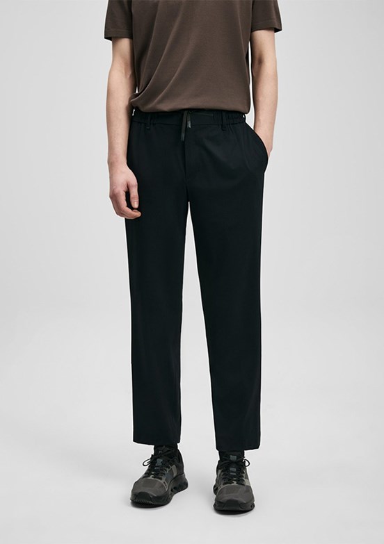 LUFİAN Evric - 111190361 Erkek Siyah Chino Pantolon
