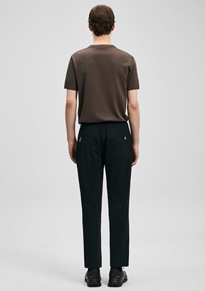 LUFİAN Evric - 111190361 Erkek Siyah Chino Pantolon