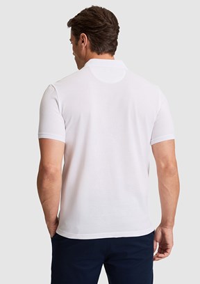 US POLO ASSN - Erkek Beyaz Basic T-Shirt