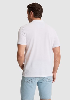 US POLO ASSN - Erkek Beyaz Basic T-Shirt