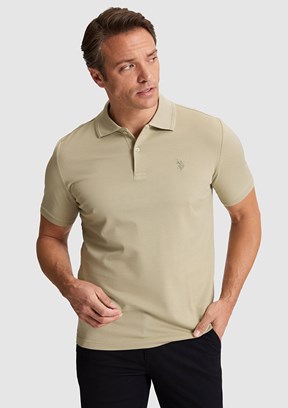 US POLO ASSN - Erkek Yeşil Basic T-Shirt
