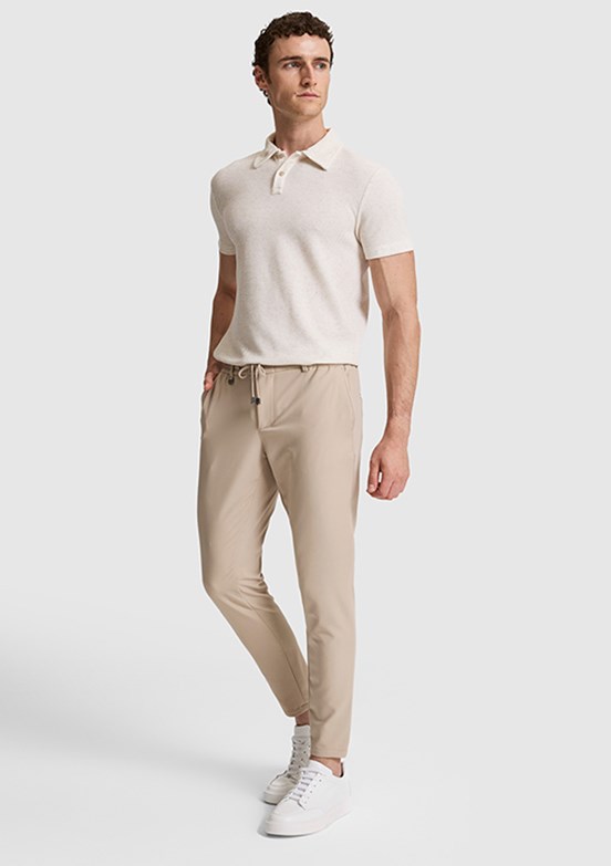 PİERRE CARDİN - Erkek Bej Regular Pantolon