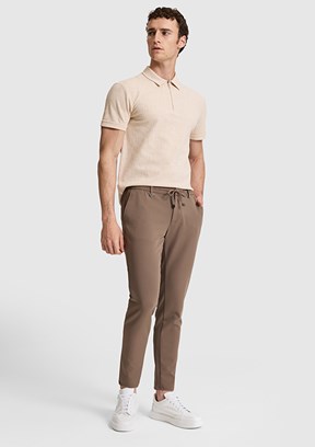 PİERRE CARDİN - Erkek Bej Regular Pantolon