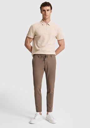 PİERRE CARDİN - Erkek Bej Regular Pantolon